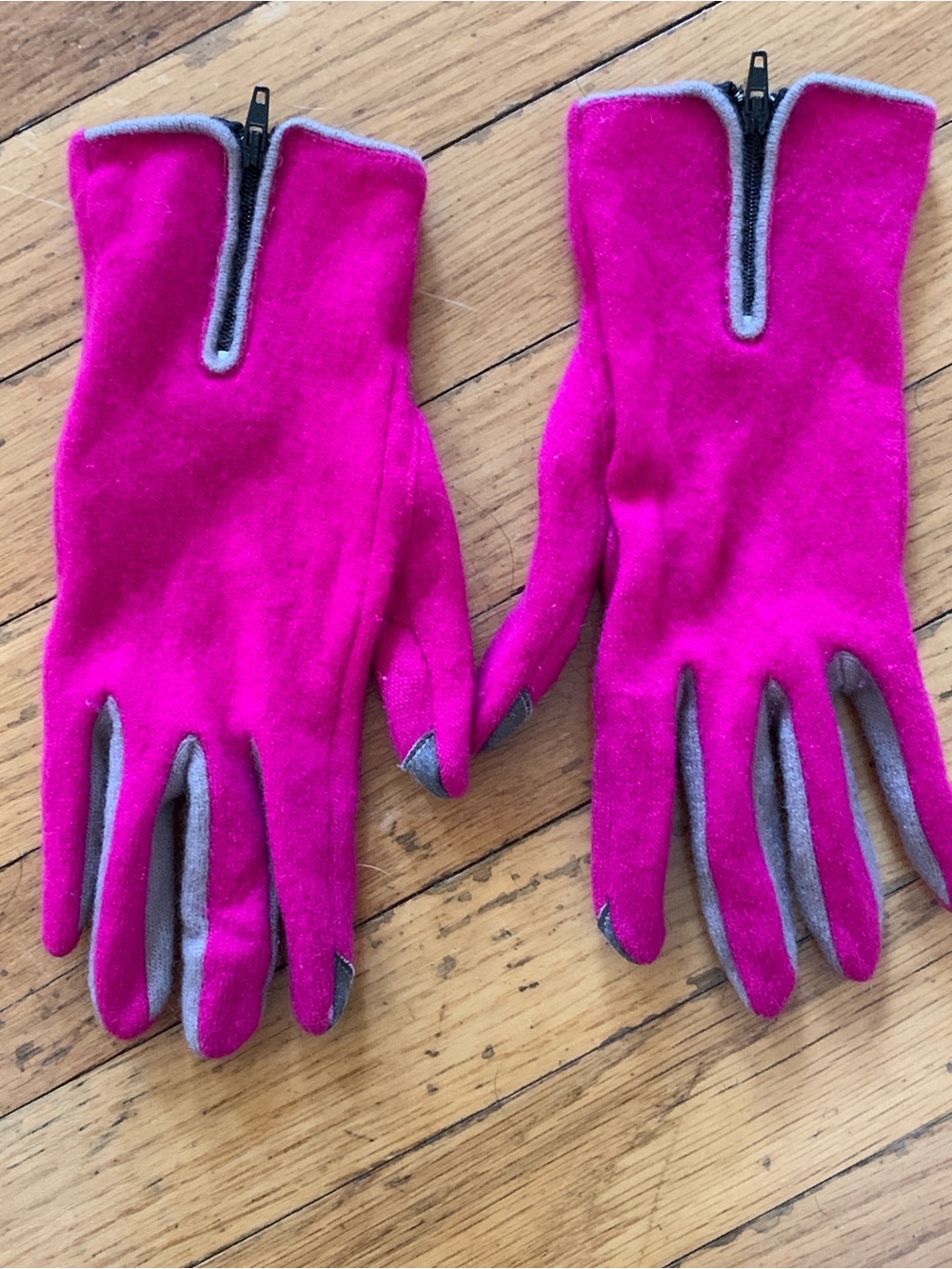 Echo Touch Women's Pink Gloves Wool Size XL
